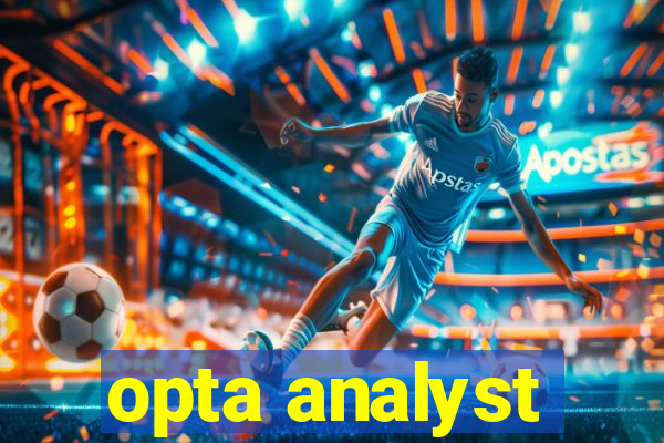 opta analyst